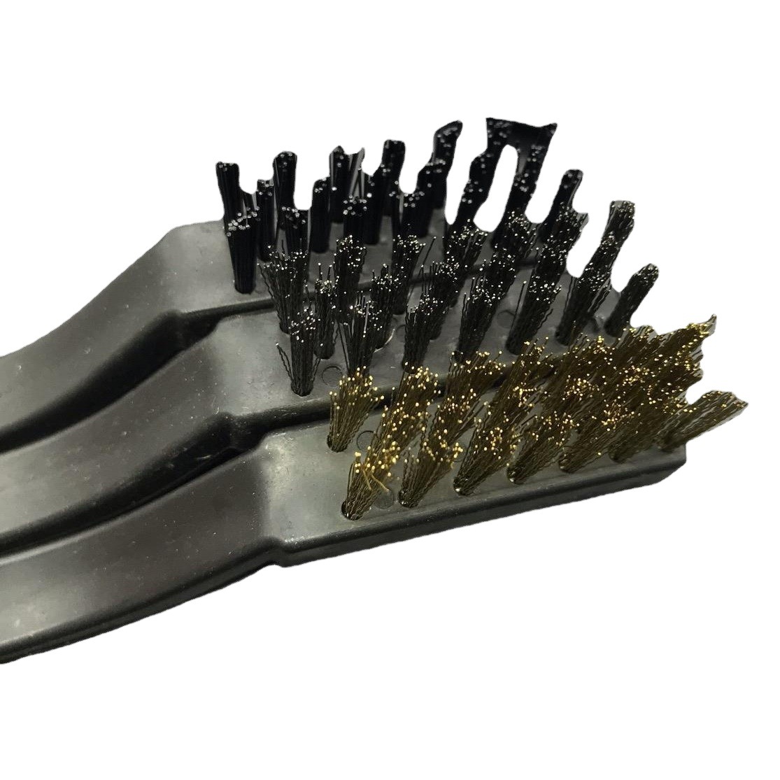 Juego de cepillos, cepillo de alambre, cepillo de limpieza endurecido, cepillo industrial para metales, herramientas de limpieza, suministros de protección laboral al por mayor