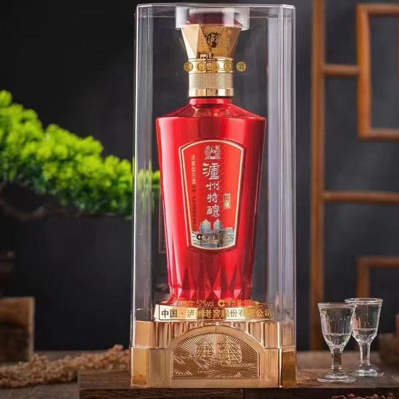 泸州特酿绵藏52度浓香型白酒500ml*6瓶整箱礼盒装 泸州系列酒