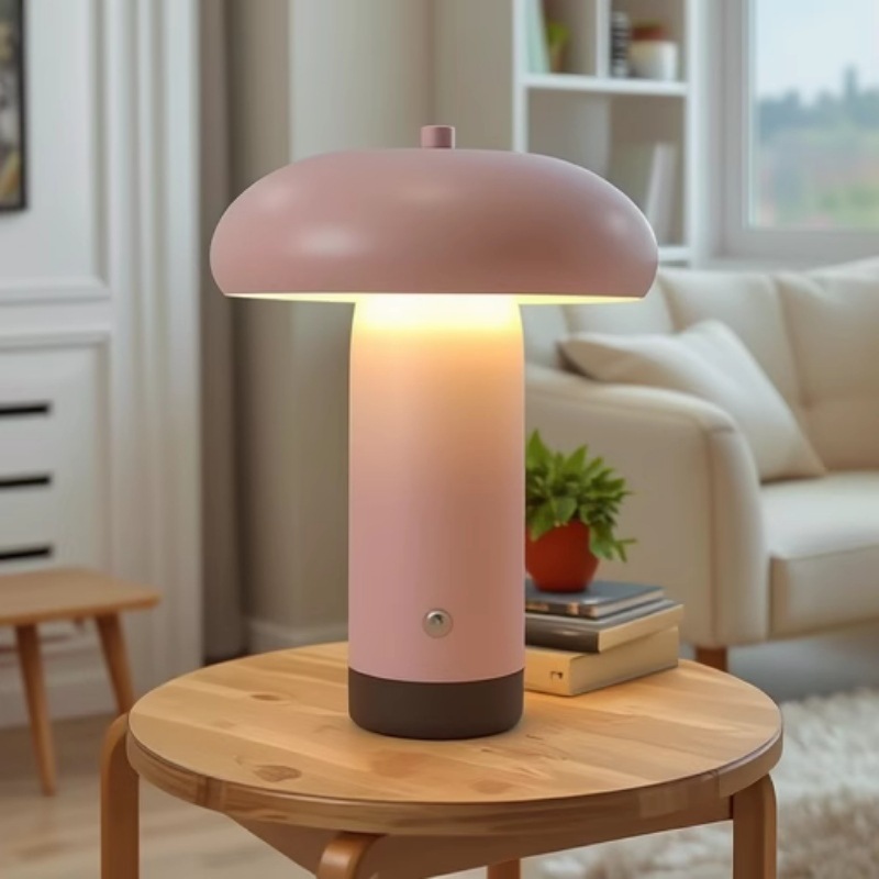 Lámpara de mesa retro de viento B & B Hotel Olla de barro hecha a mano Decoración de dormitorio Sala de estar Lámpara de mesa Luz de noche