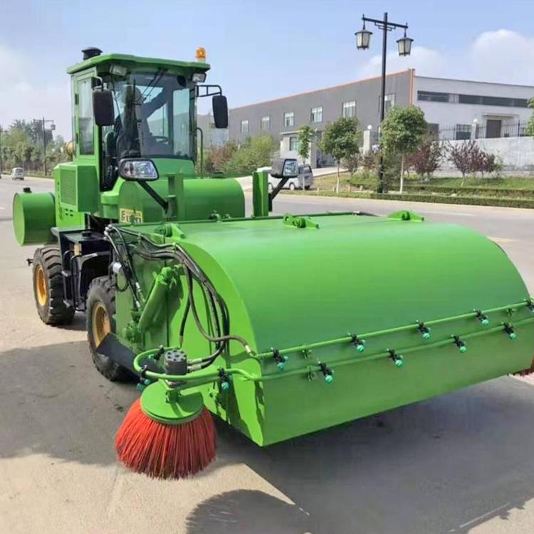 艾立克 多功能专用清扫机 渣土扫路车 环卫搅拌站清扫车