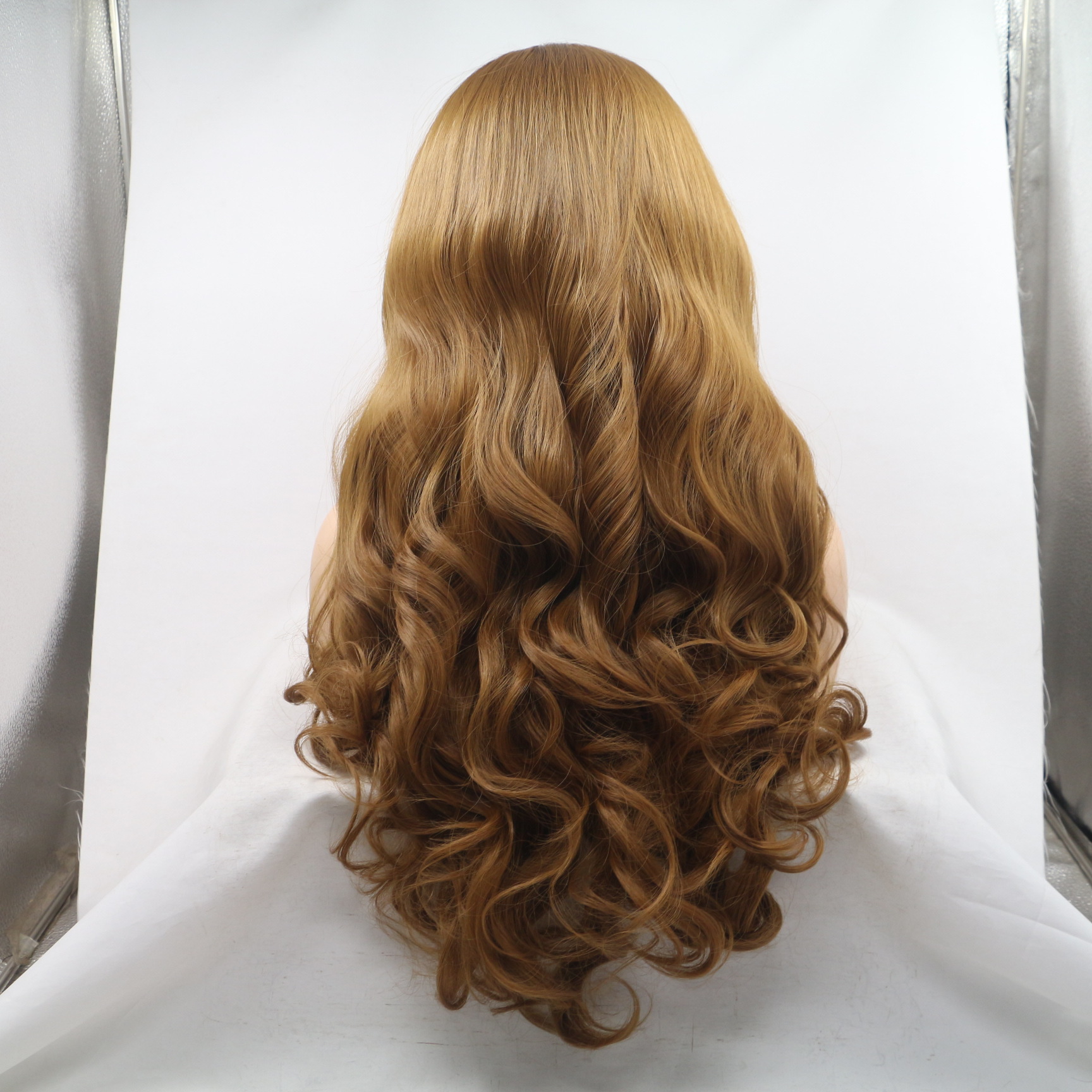 Peluca europea y americana NEWLOOK Peluca de encaje de pelo largo y rizado Lace Front Wigs