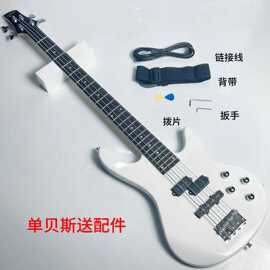 PJ贝斯新品电贝司摇滚四弦入门初学套装代发跨境专供