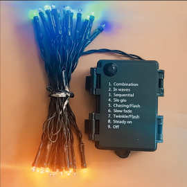 圣诞节发光灯泡氛围灯灯串圣诞装饰