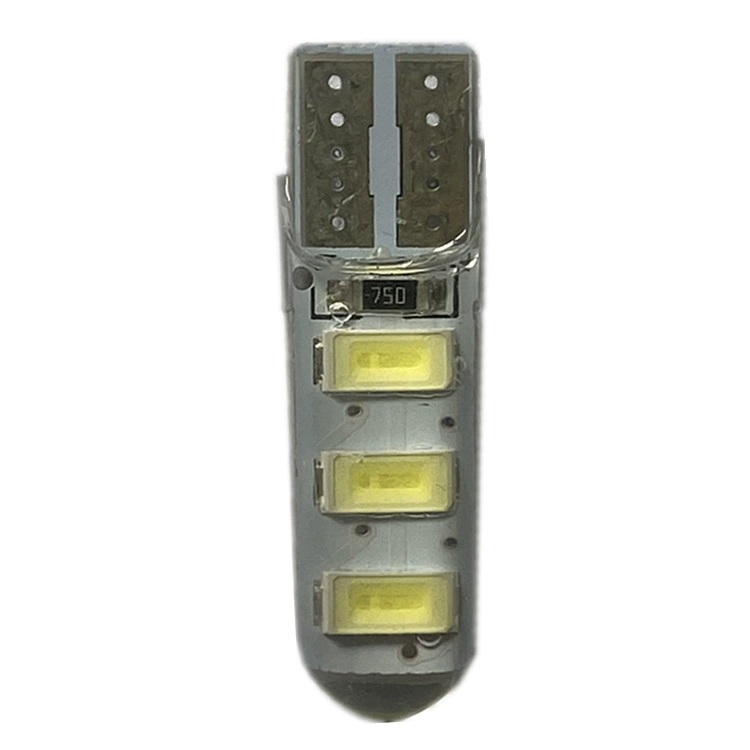 Силиконовая лампа T10 W5W T10 5730 6smd автомобильная LED широкая лампа мотоцикл скорость продаж Amazon