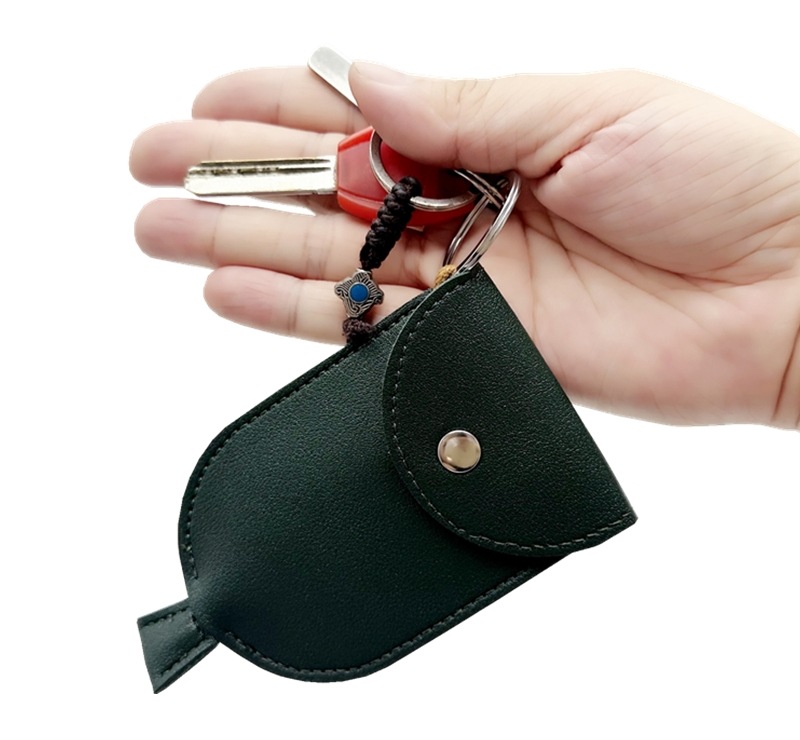 Women's Key Bag Pull-Out Household Door Key Calf Key Large Capacity Storage Electric Vehicle Key Protective Cover