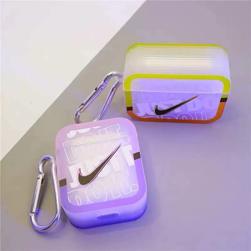 ins Fashion Brand Gradient Suitable for Apple Airpods 1/2/3 Generation Protective Case pro Bluetooth Headset Soft Case