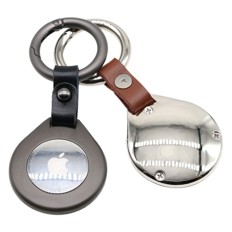 Nuevo AirTag funda protectora de Apple airtag llavero de metal anti-perdido tracker posicionamiento aleación funda protectora