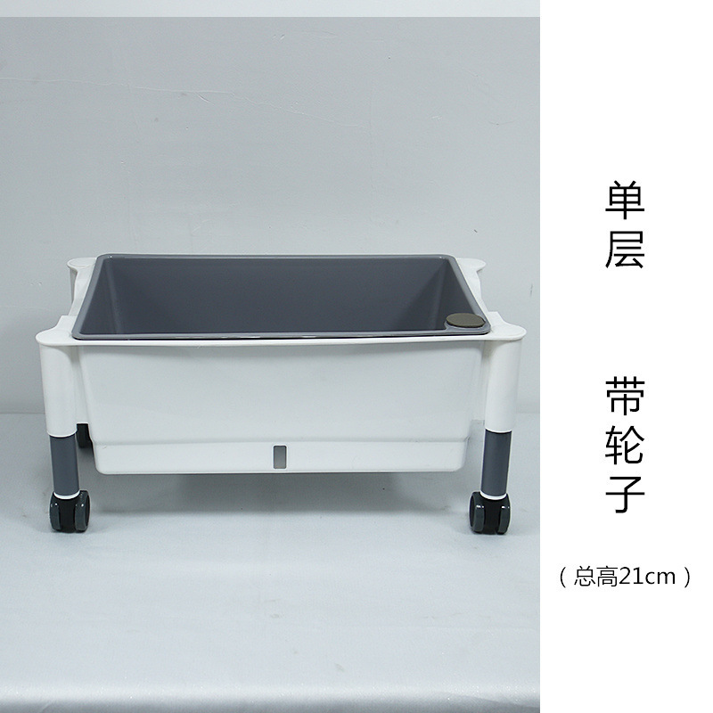 家庭多层阳台自动吸水种菜盆长方形种植箱花盆懒人|undefined