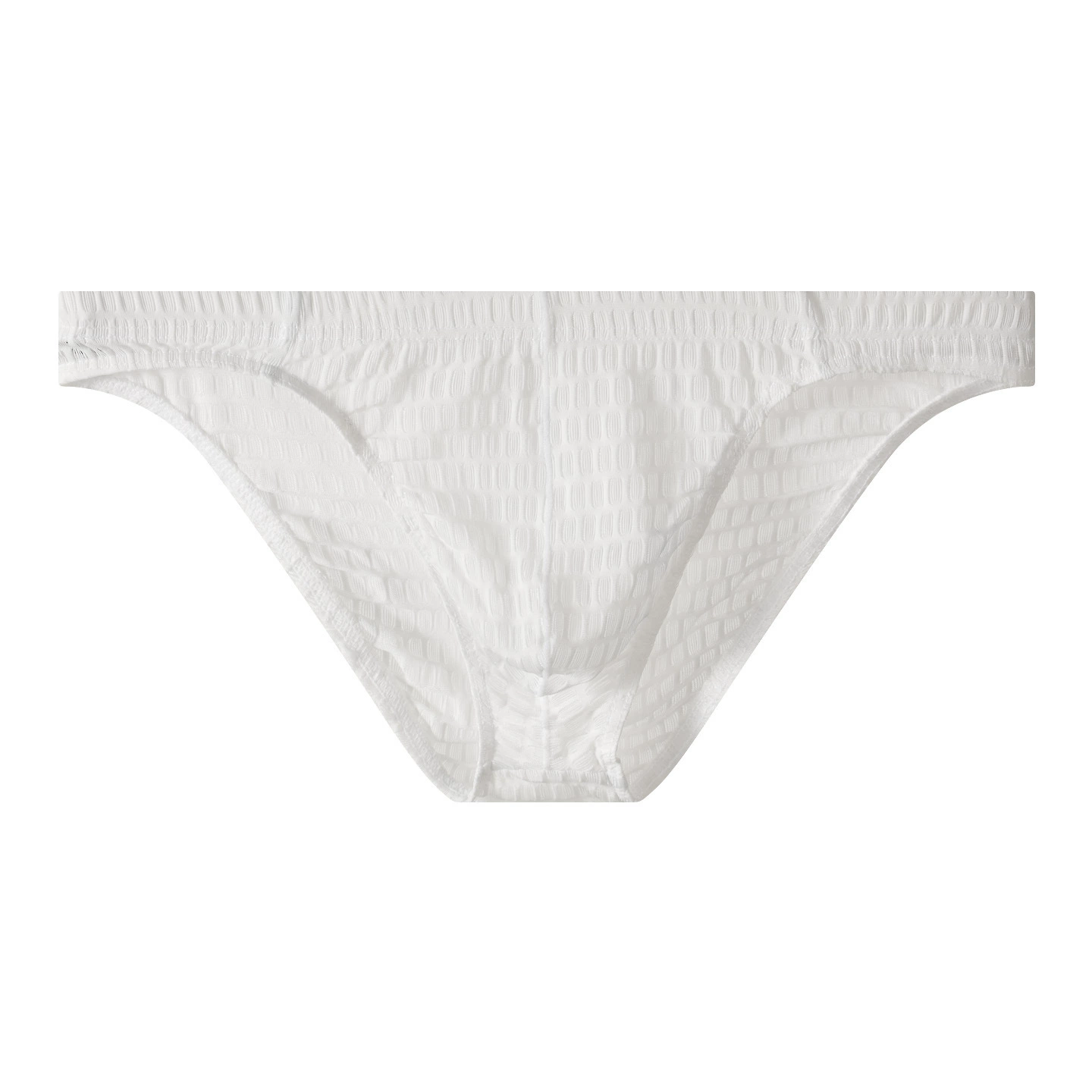 Ultra thin mesh breathable soft comfortable sexy pants, white shorts
