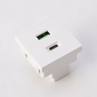 Yide 45*45 size USB type-c interface fast charging card socket PDW15 fast charging power socket module
