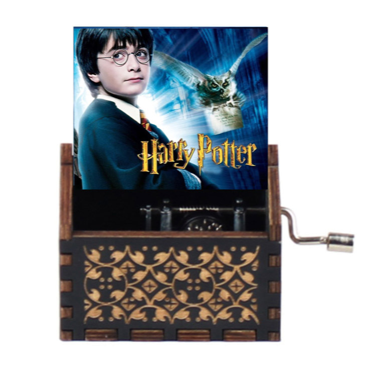 源工場ハリーポッターハイドウェイ手揺れ木製オルゴールミニオルゴールクリエイティブ誕生日プレゼント