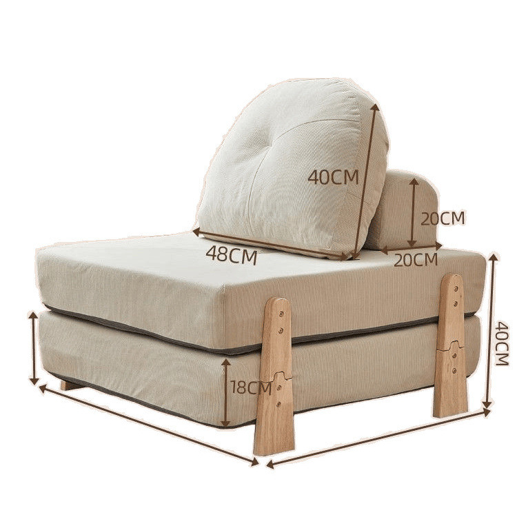 豆腐ブロック レイジーソファ 畳 ダブル リクライニングと寝られる 小型 シングル 昼寝ソファベッド 人間犬小屋