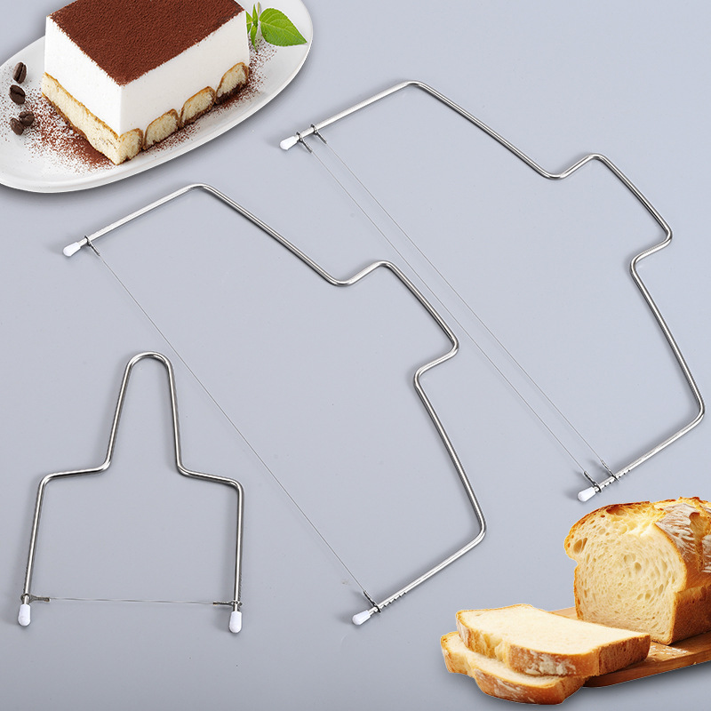 Cheese Layer Cake Divider Single-Line Double-Line Cake Cutter Cheese Slicer Baking Tool