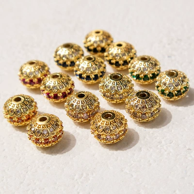 Zərgərlik ara hissələri, lantern ball wheel beads beads