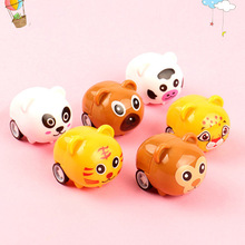 惯性卡通迷你回力车萌宠动物儿童小玩具幼儿园学生课堂奖励小礼品