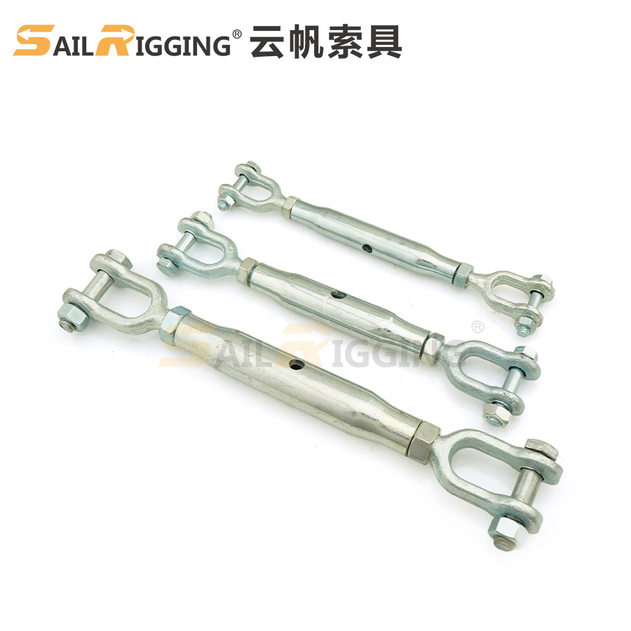 封闭式管体花兰 德标电镀锌管状花篮螺栓 din1478碳钢花兰厂家