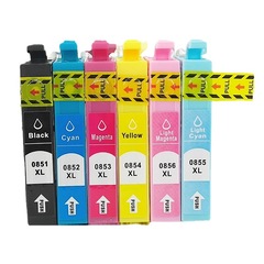 Dreamix compatible with Epson 85N ink cartridge, Epson R330 printer ink cartridge T0851N, R1390 ink 85