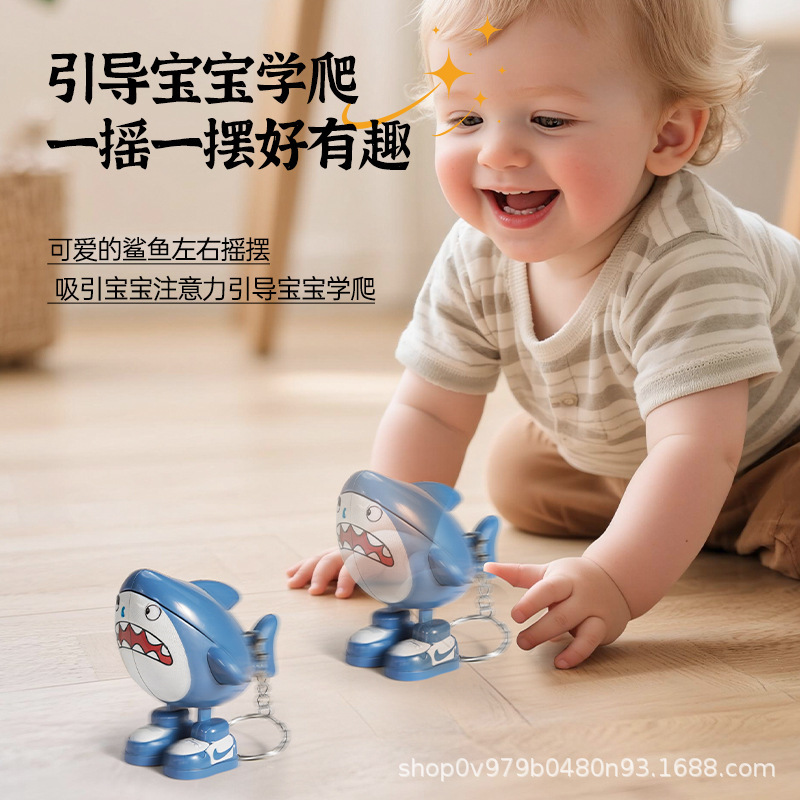 Nike Shark Wind-Up Toy from the Shanhai Classic, Funny Chain Toy for Children, Wholesale from Manufacturer