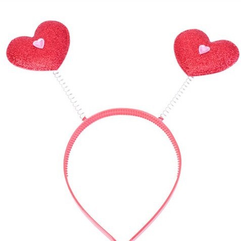 Calcetines de amor rojo amor diadema tocado joyería del día de San Valentín gafas del día de San Valentín calcetines del día de San Valentín medias del día de San Valentín