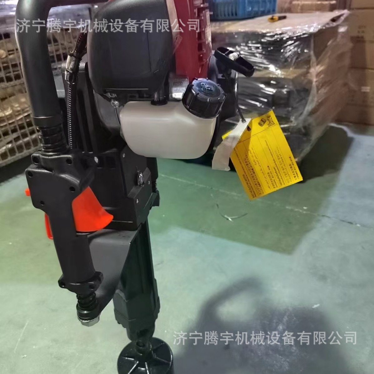 手持式汽油打桩机 光伏电桩工打桩机现货速发 高速路面植桩机厂家