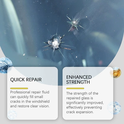 Auto glass repair liquid Three-Piece Set Crack Repair