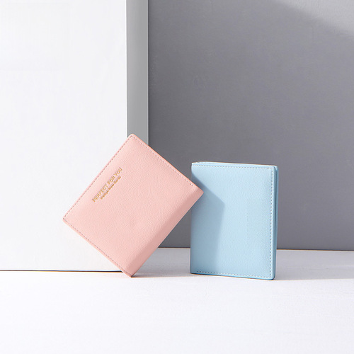 Cross-border Vicsen New Women's Wallet High-end Short Pu Zero Wallet Women's Card Holder Korean Style Zipper Handbag