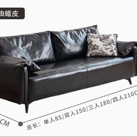 블랙[오일왁스가죽]