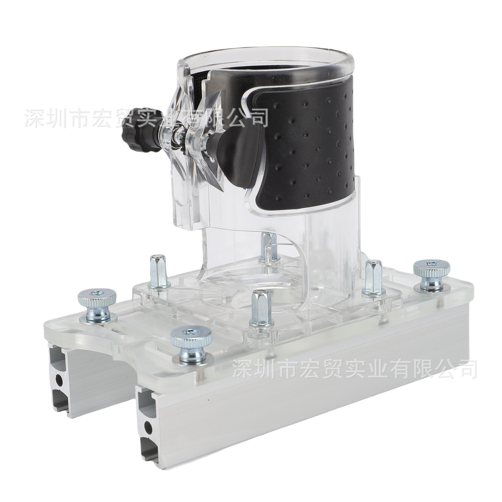 Sujetador invisible 2 en 1, estante ranurado, máquina recortadora de mano, máquina de grabado, localizador ranurado, molde para carpintería de gabinete