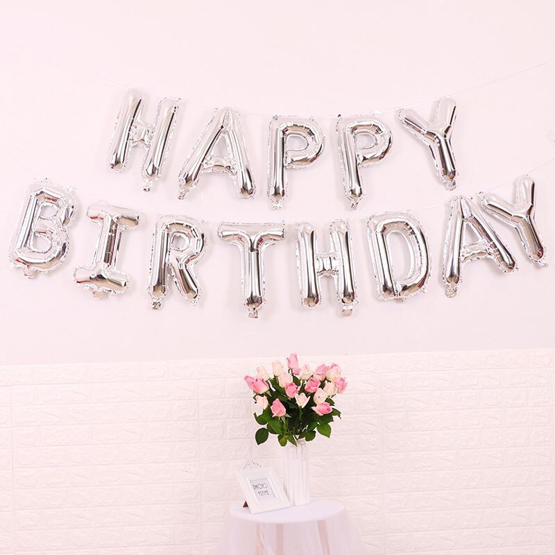 Classic Style Letter Aluminum Film Birthday Balloons display picture 2