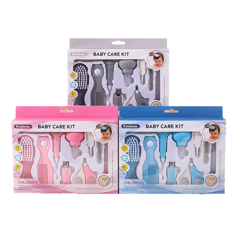Kit de Cuidado e Higiene para Bebés Set de 10 Piezas con Limpiador de Oídos y Cortaúñas image 5