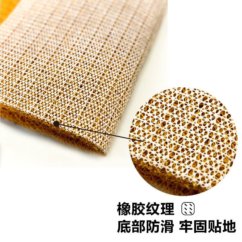 Cross-Border Imitation Coconut Cropable Silk Ring Carpet Floor Mat Home Door Mat PVC Floor Mat Outdoor RV Mud Scraping Mat