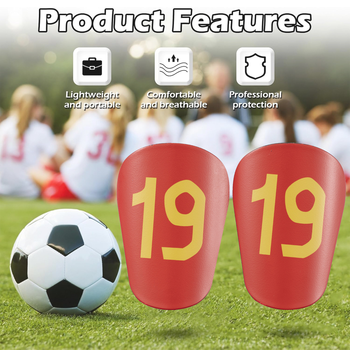 Shin Guard Football Shin Guards Extra Small Insert Calf Protection Children Adult Training Solid Knee Guards_voghion.com