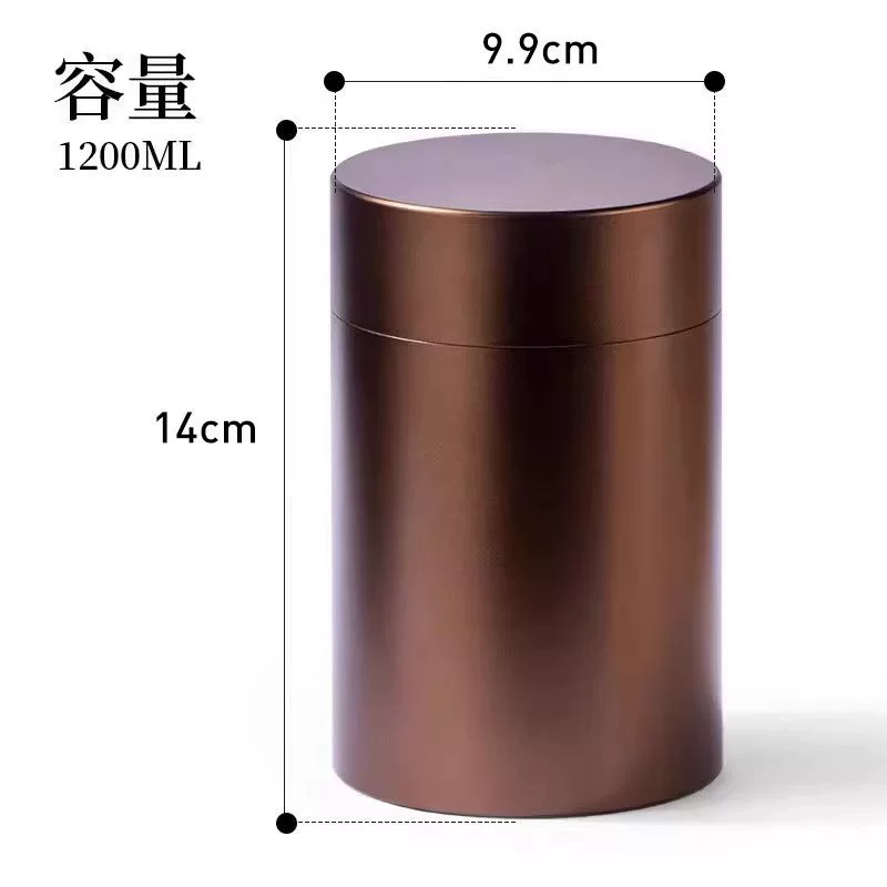 Metal handheld tea for traveling, small box