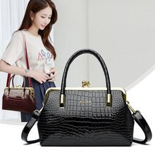 外贸女包2025新女士手提包时尚斜跨夹子口包欧美西班牙女包斜跨包