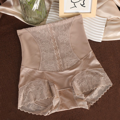 Women's Thigh-Slimming Waist Cincher Shaping High-Waisted Abdominal Shaping Thin Summer Strong Lace Abdominal Shaping Pants