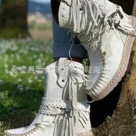 秋冬新款女靴大码休闲短靴女靴