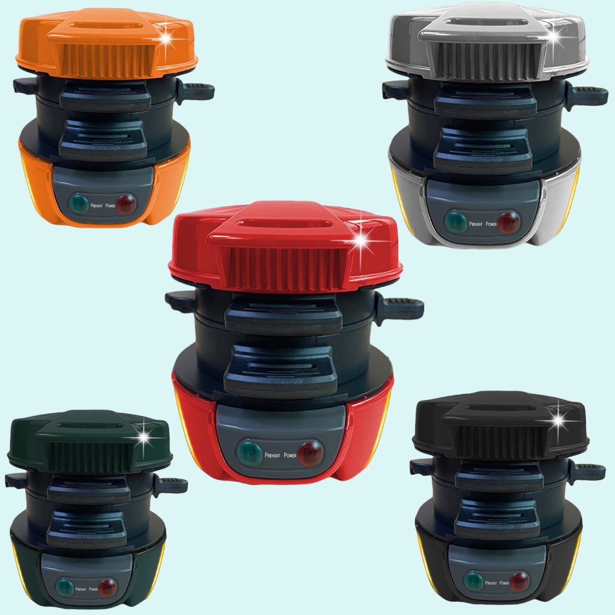 Ce Ul Fcc Rohs Fcm110V Breakfast Machine Waffle Machine Burger Machine Sandwich Burger Maker