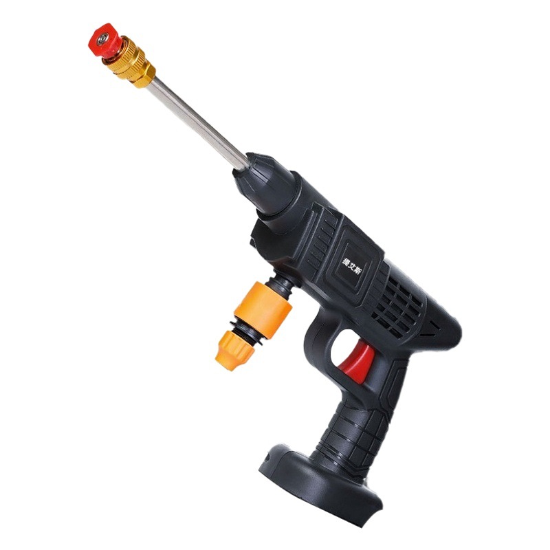 De alta presión de Litio pistola de agua de lavado de coches eléctrico portátil inalámbrico rociador de lavado de coches conjunto completo de herramientas de lavado de coches recargables image 1