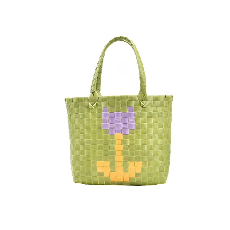 Fashion Woven Flower Portable Bag display picture 28