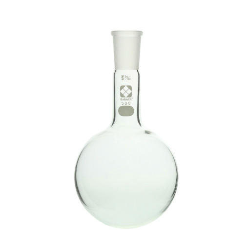 SIBATA柴田科学 005310-24500 普通折叠圆底烧瓶长颈型24/40
