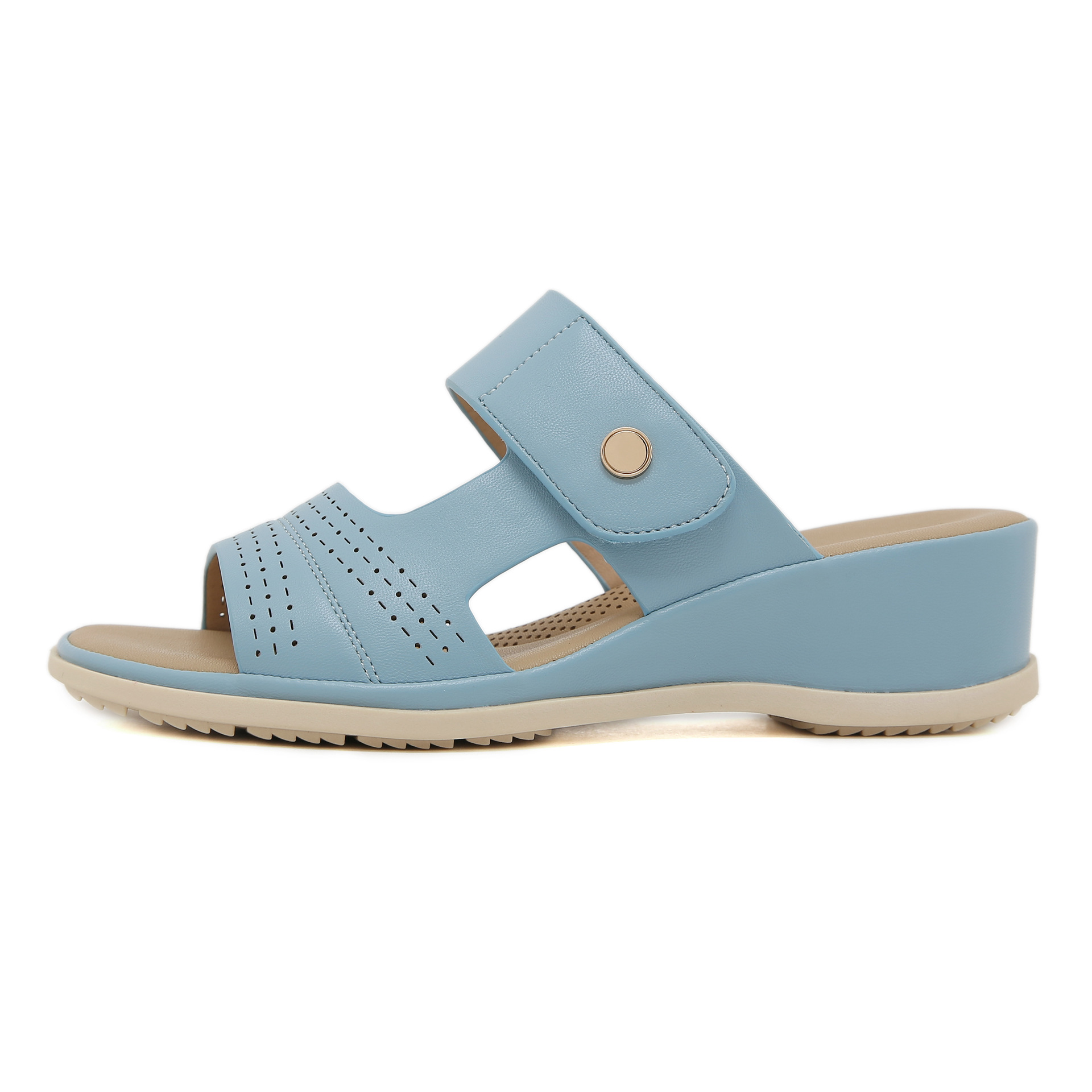 1520 - 2 nuevo modelo de verano europeo y americano de 2025 sandalias de mujer cómodas sandallas de playa casuales con zapatillas frías para el cabello