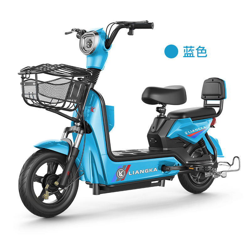 Scooter eléctrico estilo "Bright Coffee Flying Pigeon", nueva bicicleta eléctrica inteligente para adultos con estándares nacionales, bicicleta eléctrica con asistencia para estudiantes.