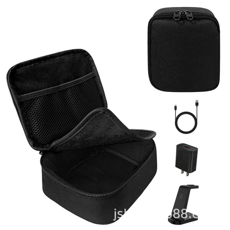 Cross-border three-in-one charger storage bag mobile phone watch earplug charger storage bag computer charger storage