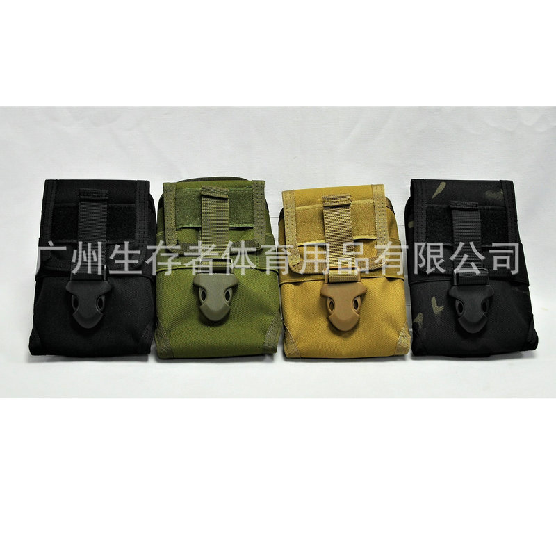 Ventiladores militares cintura táctica bolsa colgante bolsa deportes al aire libre cinturón táctico cintura bolsa cinturón monedero 5.6-pulgadas teléfono móvil bolsa