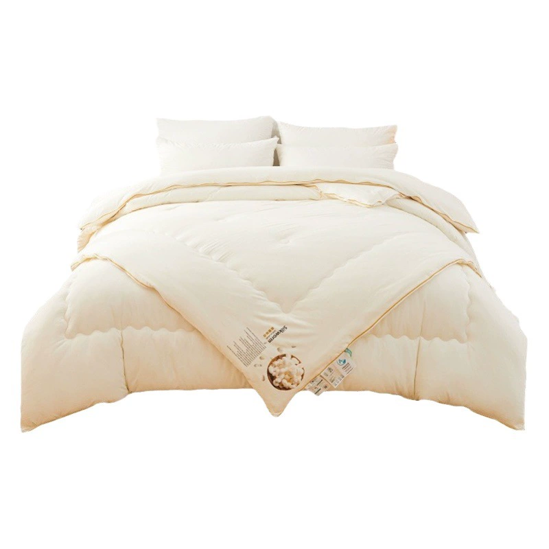 Одеяло из чистого хлопка класса А Tongxiang, двухслойное одеяло-пуховик, одеяло из чистого хлопка для весны и осени, утолщенное зимнее одеяло, одеяло для общежития.