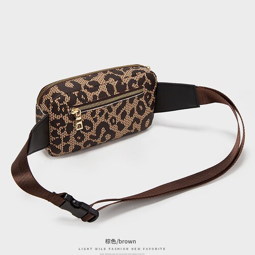  New Printed Waist Bag for Women, Sports Running Phone Waist Bag, Fashion Outdoor, New Wallet, Dropshipping One Piece