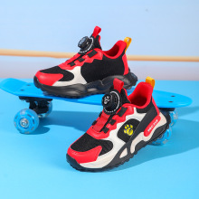 巴拉巴拉男童鞋子儿童运动鞋2025春季新款网面透气小学生安特踏步