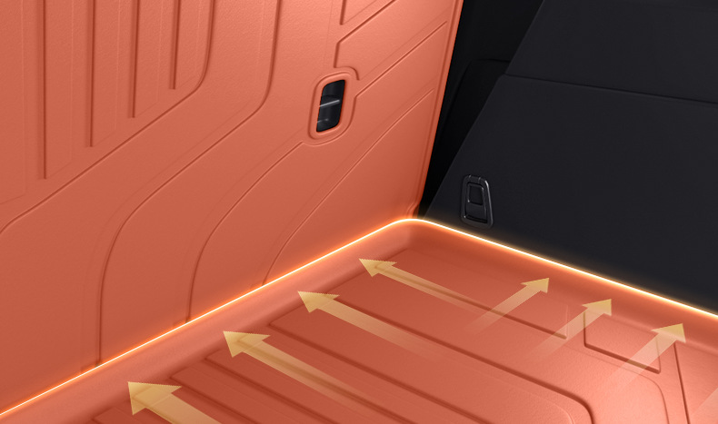 Specially Used for Toyota Platinum 3X Trunk Mat Tpe2025 Car Trunk Mat Modification Accessories Foot Mat Supplies