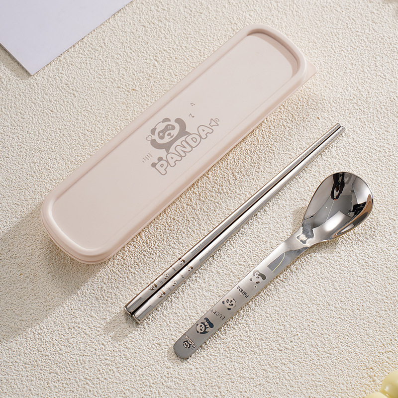 팬더 크림 박스 2종 세트 [직선 손잡이 스타일]