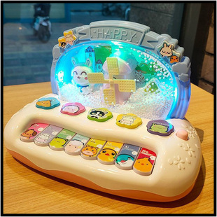 Children's Music Piano - Early Education Baby Digital Piano for Infants and Toddlers - Monthly Toys for Boys and Girls, Fun and Fun